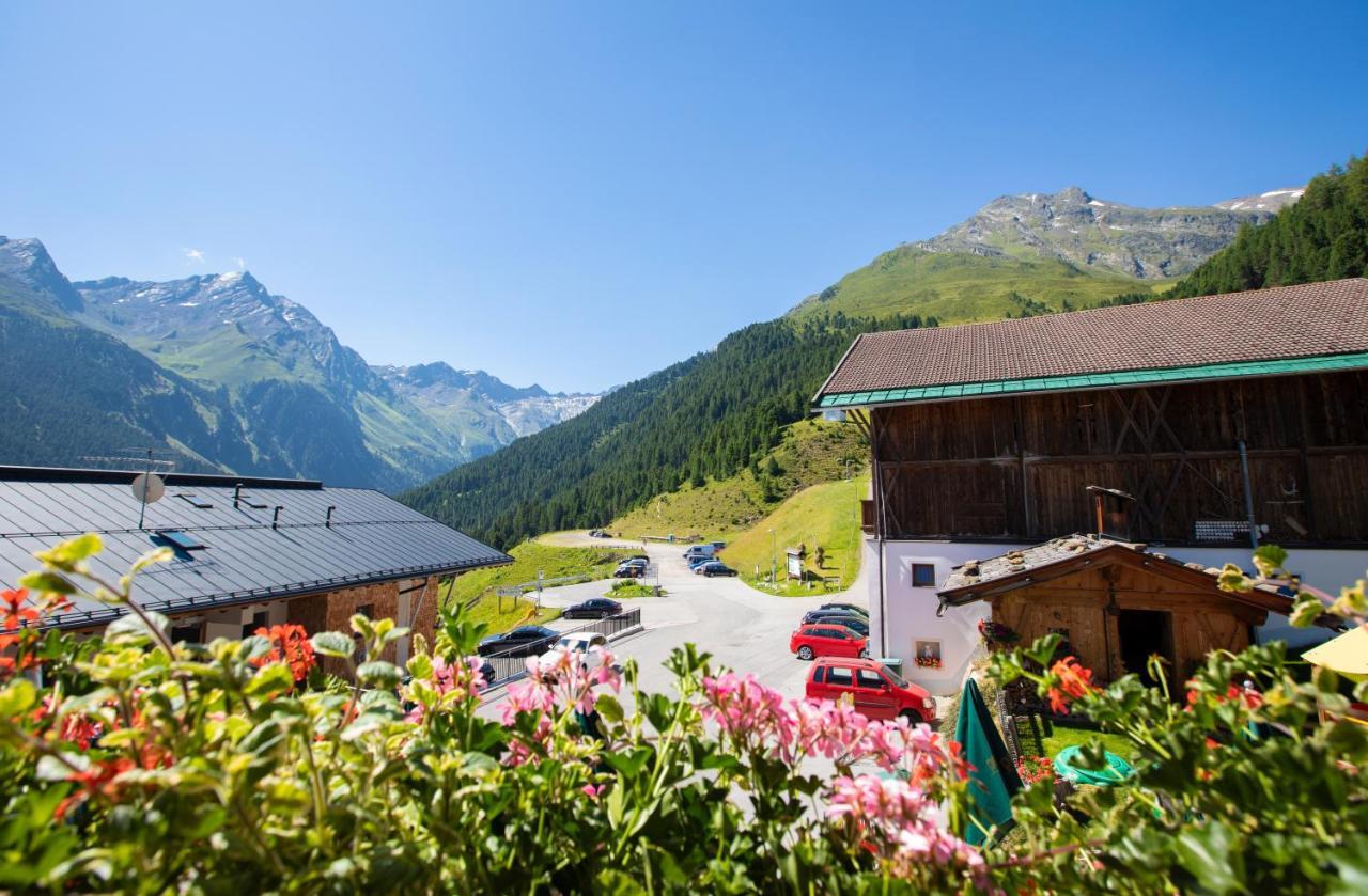 Alpengasthof Praxmar Sankt Sigmund im Sellrain Exteriér fotografie